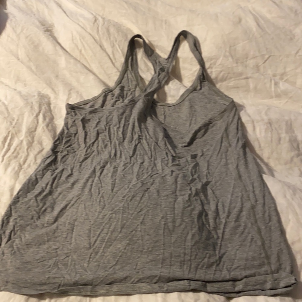 Gray lululemon tank